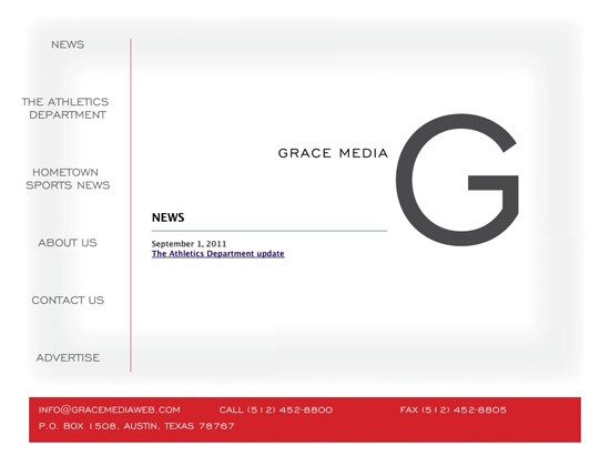 GraceMedia Site Upgrade